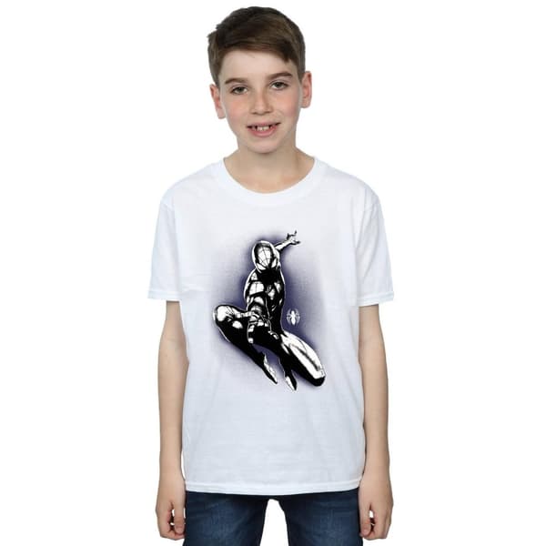 Marvel Spider-Man Jump Spray T-shirt för pojkar