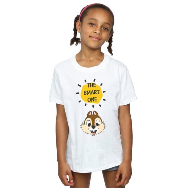 Disney Girls Chip N Dale The Smart One Cotton T-Shirt