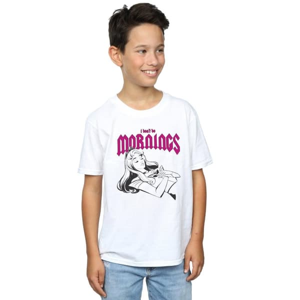 Disney T-shirt för pojkar - Törnrosa gör inte morgnar