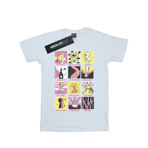 Disney Tinkerbell Squares T-shirt i bomull för flickor