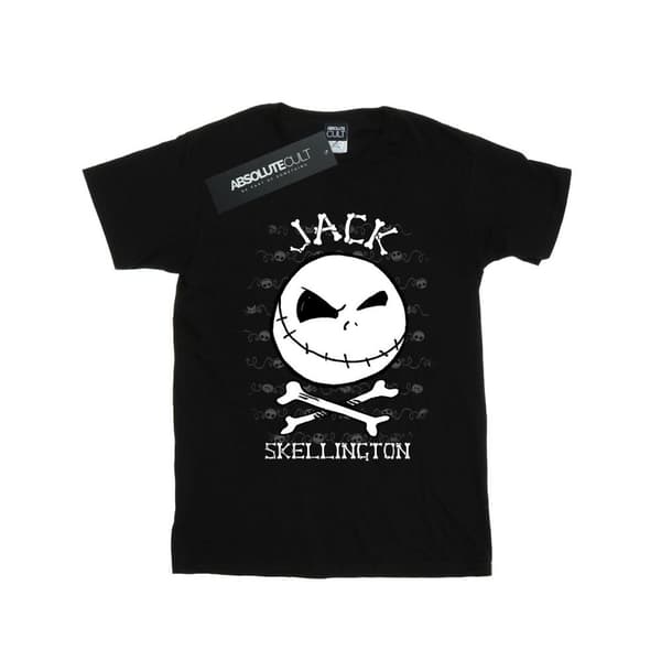 Disney Boys Nightmare Before Christmas Jack Face T-Shirt
