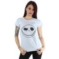 Pikkukuva 2 / 5: Disney Womens/Ladies Nightmare Before Christmas Jack´s Big Face Cotton T-Shirt