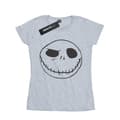 Pikkukuva 1 / 5: Disney Womens/Ladies Nightmare Before Christmas Jack´s Big Face Cotton T-Shirt
