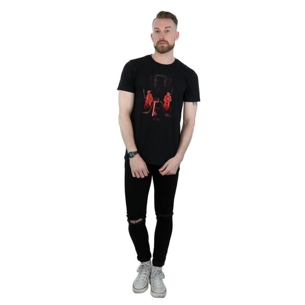 Star Wars The Last Jedi Kylo Ren - T-shirt med knäböjning för herrar