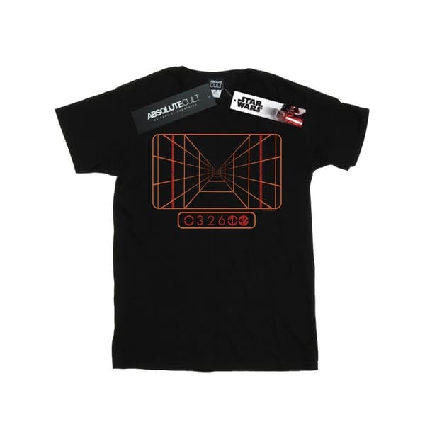 Star Wars Girls Targeting Computer Cotton T-Shirt
