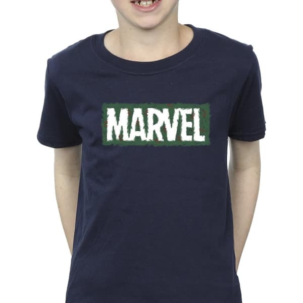 Marvel Pojkar - T-shirt med Holly-logotyp