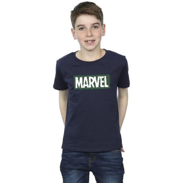 Marvel Pojkar - T-shirt med Holly-logotyp