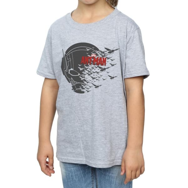 Marvel T-shirt i bomull för flickor - Ant-Man Flying Helmet