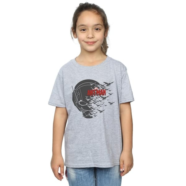Marvel T-shirt i bomull för flickor - Ant-Man Flying Helmet