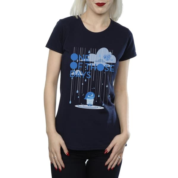 Disney Dam/Tjej - Inside Out - En av dessa dagar - Bomulls-T-shirt