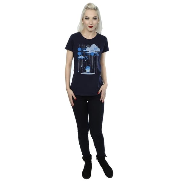 Disney Dam/Tjej - Inside Out - En av dessa dagar - Bomulls-T-shirt