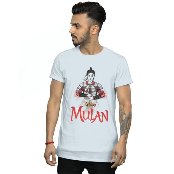 Disney T-shirt med svärdspose från Mulan-filmen för herrar