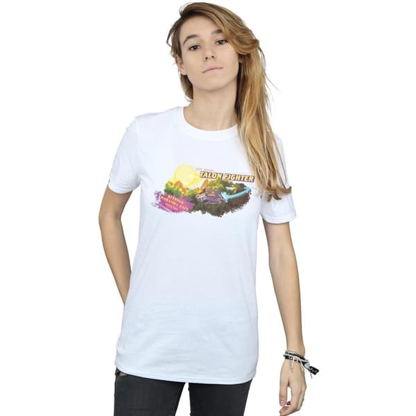 Marvel Womens/Ladies Black Panther Talon Fighter Wakanda Cotton Boyfriend T-Shirt