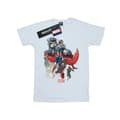Miniatyrbild 1 av 3: Marvel Captain America Falcon Evolution bomulls-T-shirt för flickor