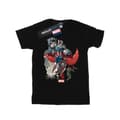 Miniatyrbild 1 av 3: Marvel Captain America Falcon Evolution bomulls-T-shirt för flickor