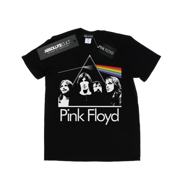 Pink Floyd Girls Photo Prism Cotton T-Shirt Black 5-6 Years