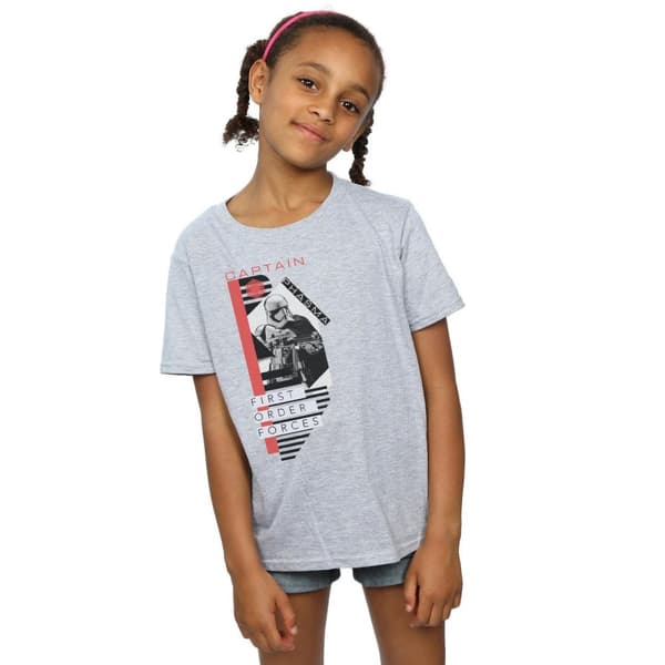Star Wars T-shirt i bomull med kapten Phasma från De sista jediriddarna