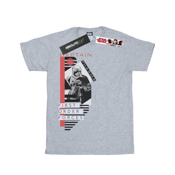 Star Wars T-shirt i bomull med kapten Phasma från De sista jediriddarna