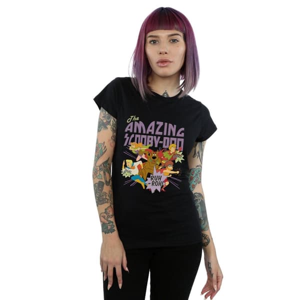 Scooby Doo Womens/Ladies The Amazing Scooby Cotton T-Shirt