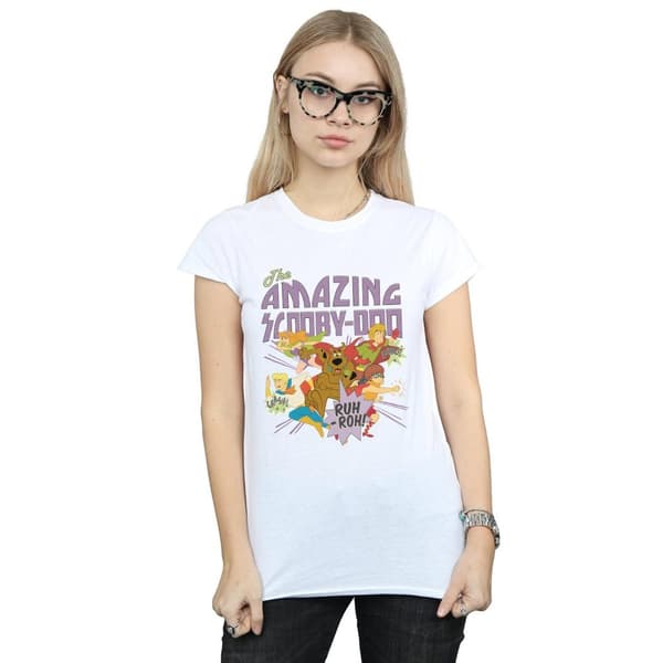 Scooby Doo Womens/Ladies The Amazing Scooby Cotton T-Shirt