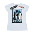 Miniatyrbilde 1 av 5: Star Wars Womens/Ladies R2-D2 Poster Cotton T-Shirt