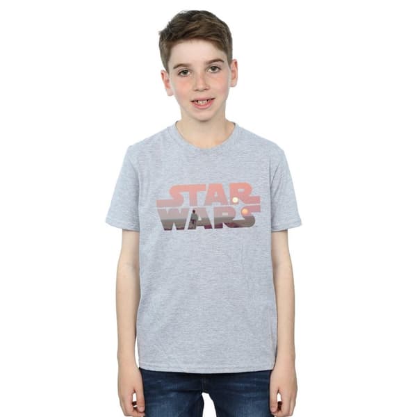 Star Wars T-shirt med Tatooine-logotyp för pojkar