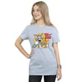 Pikkukuva 2 / 3: Tom And Jerry Womens/Ladies Thumbs Up Cotton Boyfriend T-Shirt