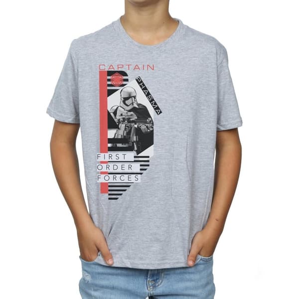 Star Wars Pojkar Den siste jedi - Kapten Phasma T-shirt