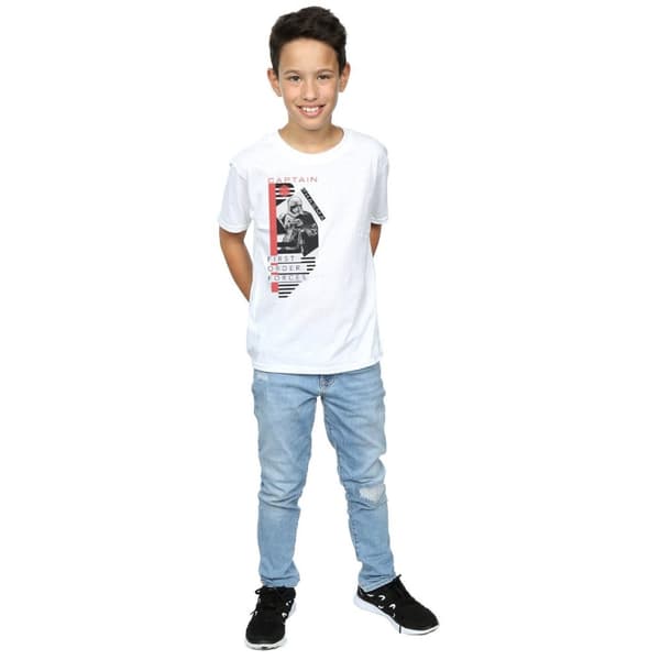 Star Wars Boys The Last Jedi Captain Phasma T-Shirt