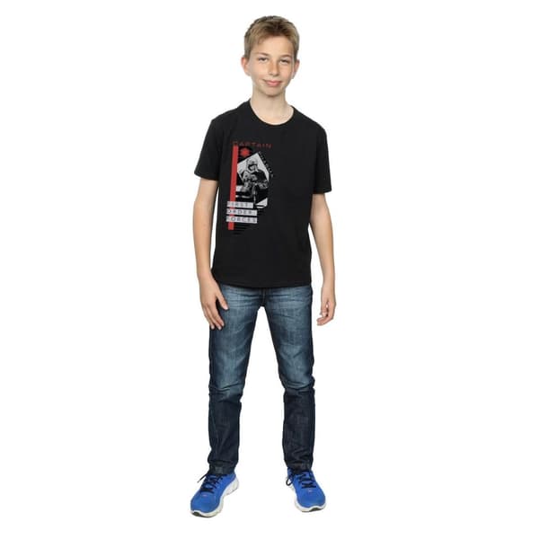 Star Wars Boys The Last Jedi Captain Phasma T-Shirt