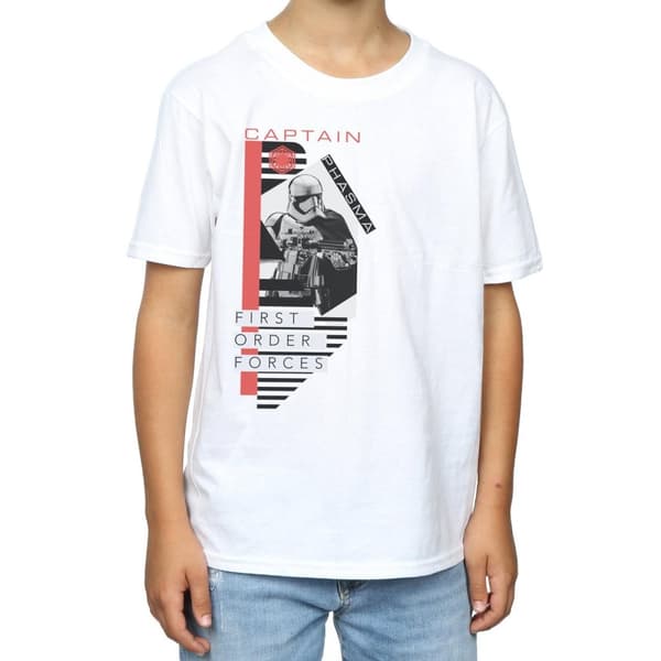 Star Wars Pojkar Den siste jedi - Kapten Phasma T-shirt