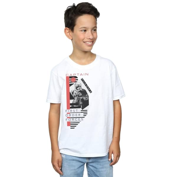 Star Wars Pojkar Den siste jedi - Kapten Phasma T-shirt