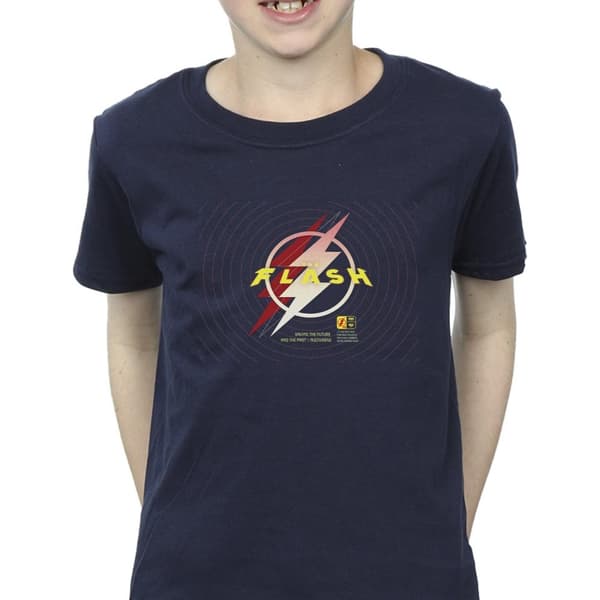 DC Comics Pojkar - The Flash Lightning T-shirt med logotyp