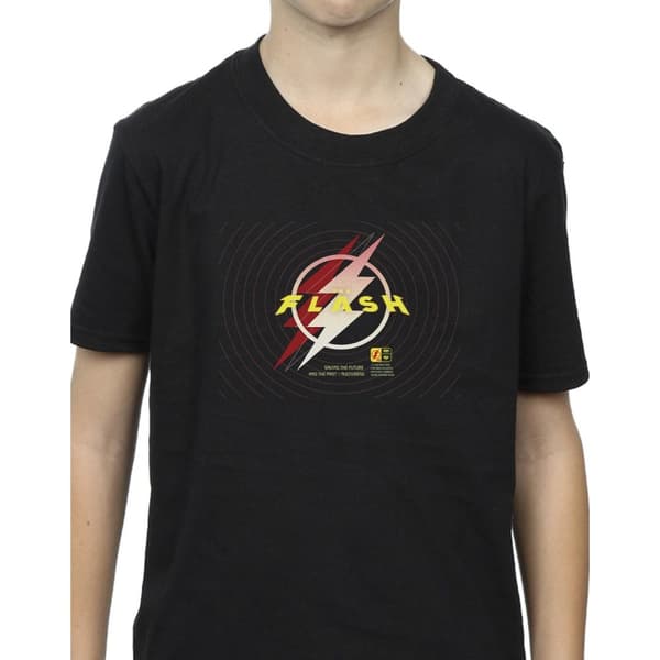 DC Comics Pojkar - The Flash Lightning T-shirt med logotyp