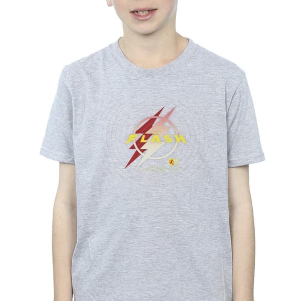 DC Comics Pojkar - The Flash Lightning T-shirt med logotyp