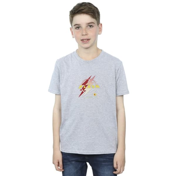 DC Comics Pojkar - The Flash Lightning T-shirt med logotyp