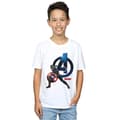 Miniatyrbild 2 av 5: Marvel Pojkar - Captain America Pose T-shirt