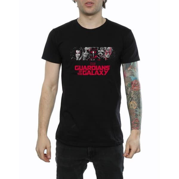 Marvel Mens Guardians Of The Galaxy Team Logo T-Shirt