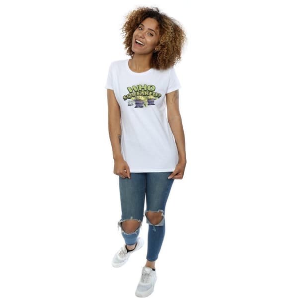 Disney Dam/Tjej Toy Story Who Squeaked? - T-shirt i bomull