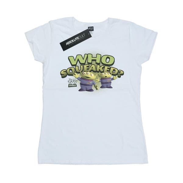Disney Dam/Tjej Toy Story Who Squeaked? - T-shirt i bomull