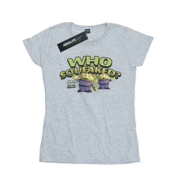 Disney Dam/Tjej Toy Story Who Squeaked? - T-shirt i bomull
