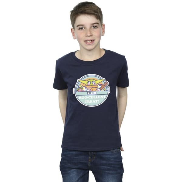 Star Wars Pojkar Mandalorian Eggcellent påsk-T-shirt