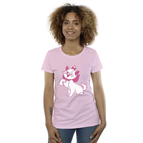 Disney Womens/Ladies The Aristocats Marie Cotton T-Shirt