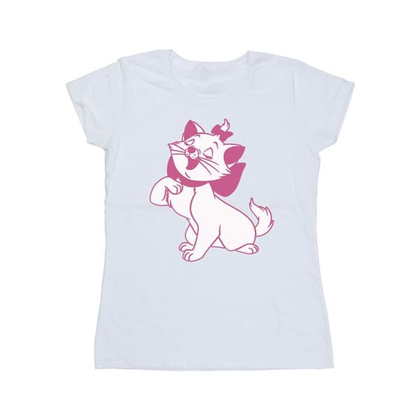 Disney Womens/Ladies The Aristocats Marie Cotton T-Shirt