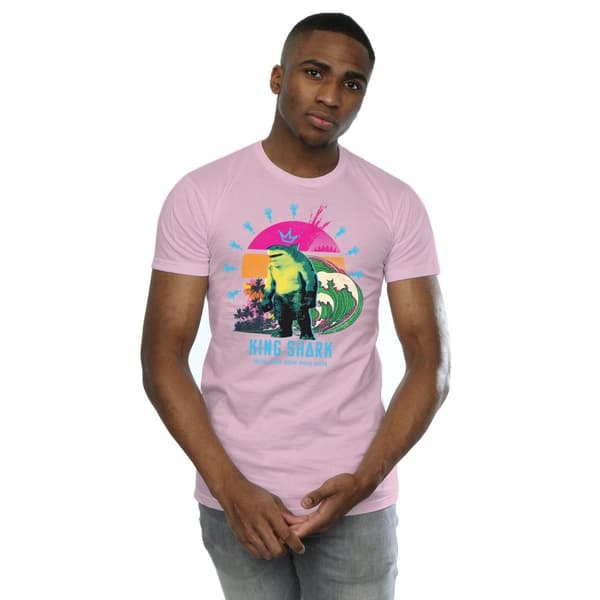 DC Comics Mens The Suicide Squad King Shark T-Shirt