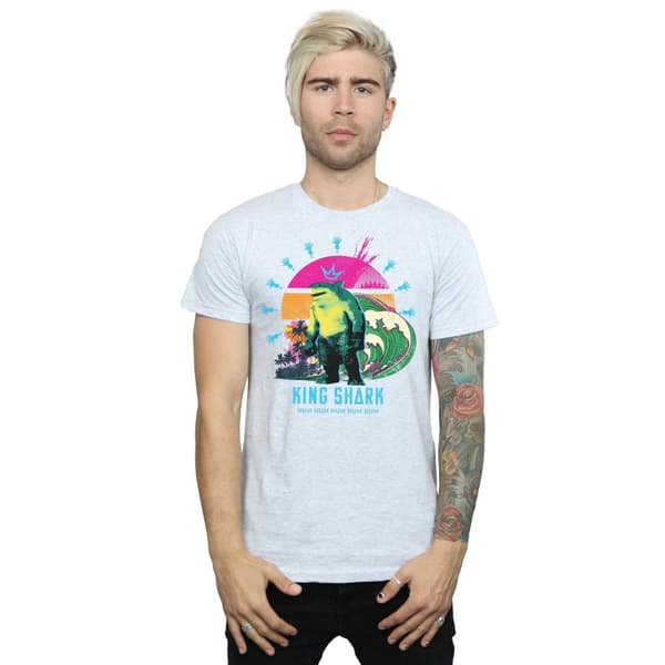 DC Comics Mens The Suicide Squad King Shark T-Shirt
