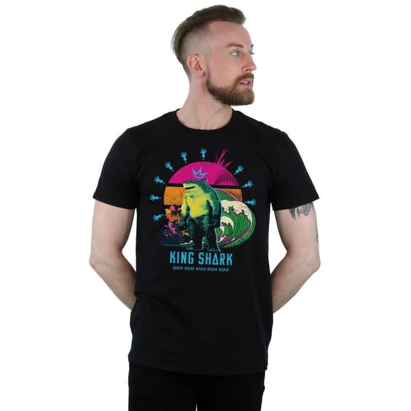 DC Comics Mens The Suicide Squad King Shark T-Shirt