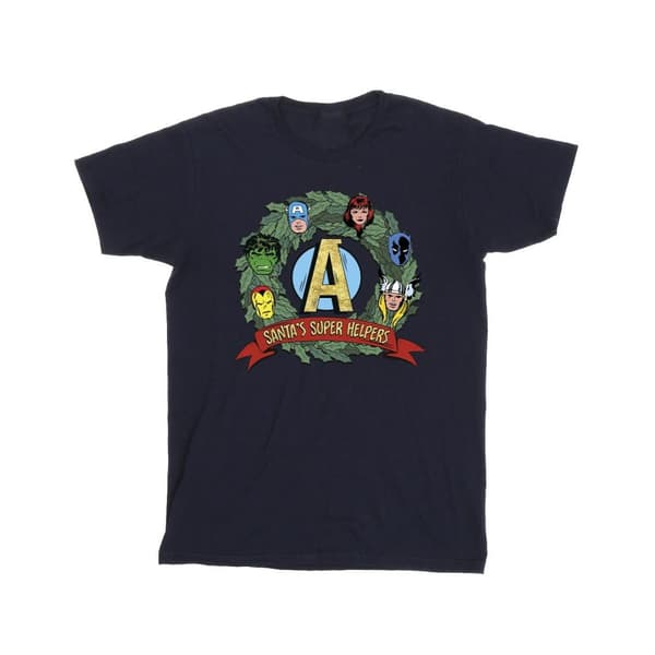 Marvel Boys Santa´s Super Helpers T-Shirt