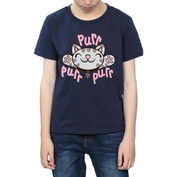 Big Bang Theory Mjuk Kitty Purr T-shirt för pojkar
