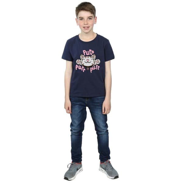 Big Bang Theory Mjuk Kitty Purr T-shirt för pojkar